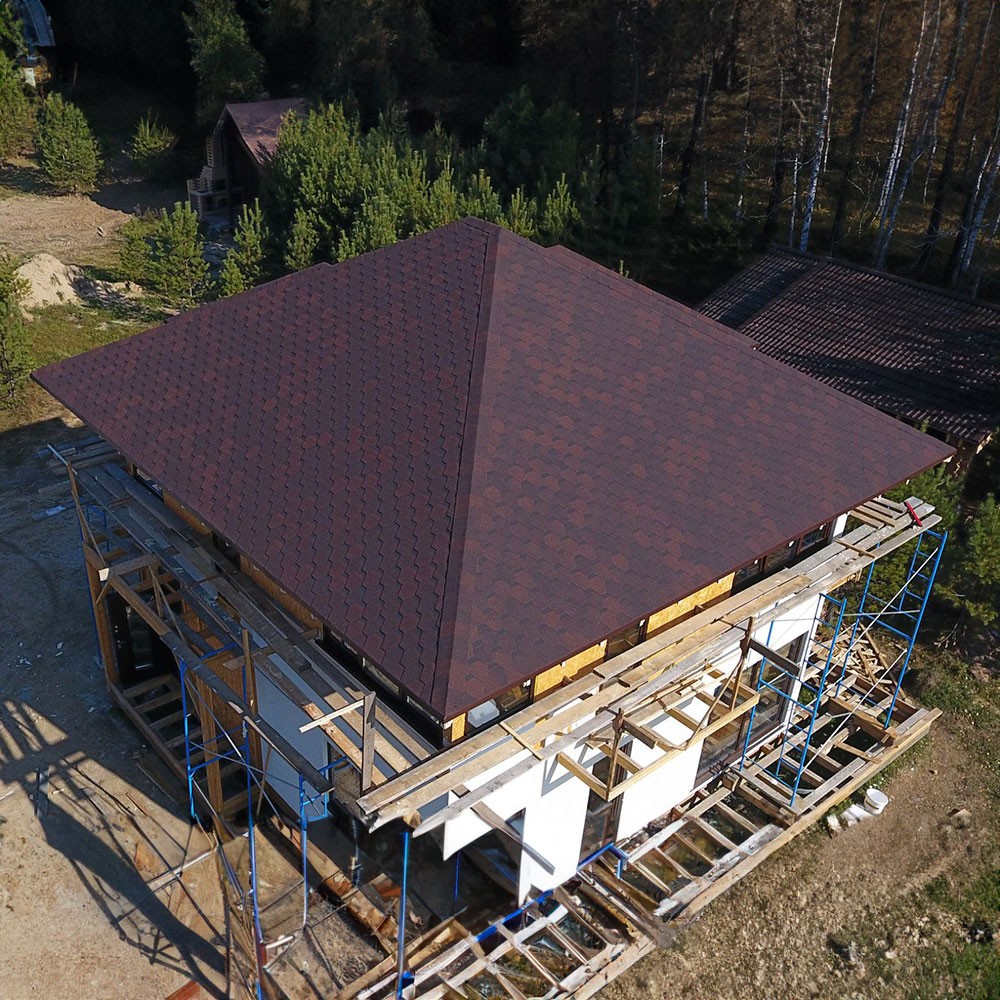 Шатровая крыша в Ворсме и Нижегородской области